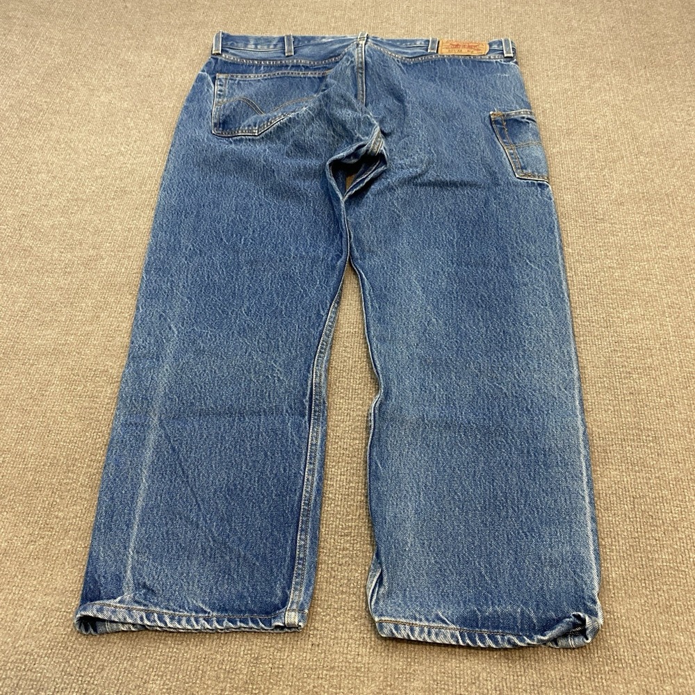 Vintage Levis 501 XX Jeans Mens Fits 40x28 Blue Asymmetrical Pocket Denim 2000s
